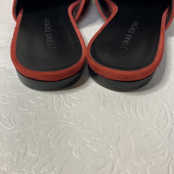 Jenni‎ Kayne Rust Suede Mules - Picture 7 of 7